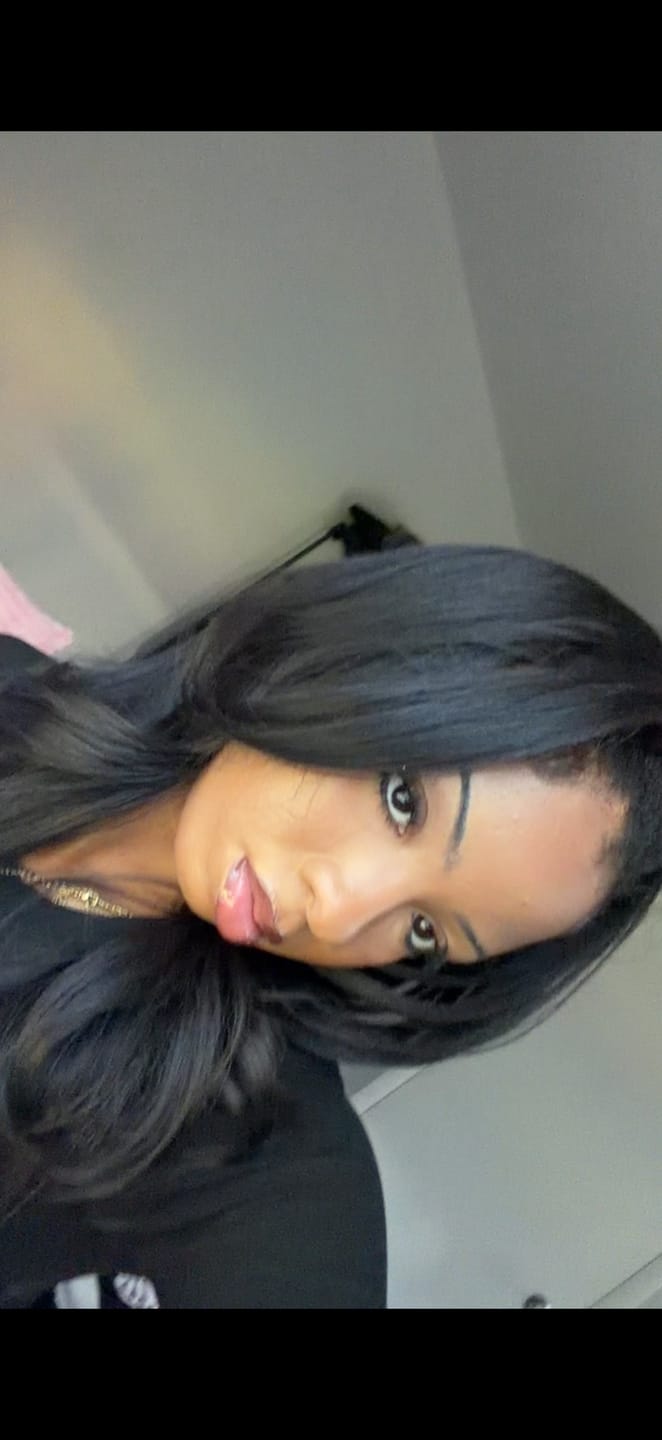 Customer photo review of Outre Quick Weave Half Wig Cap - HAZEL