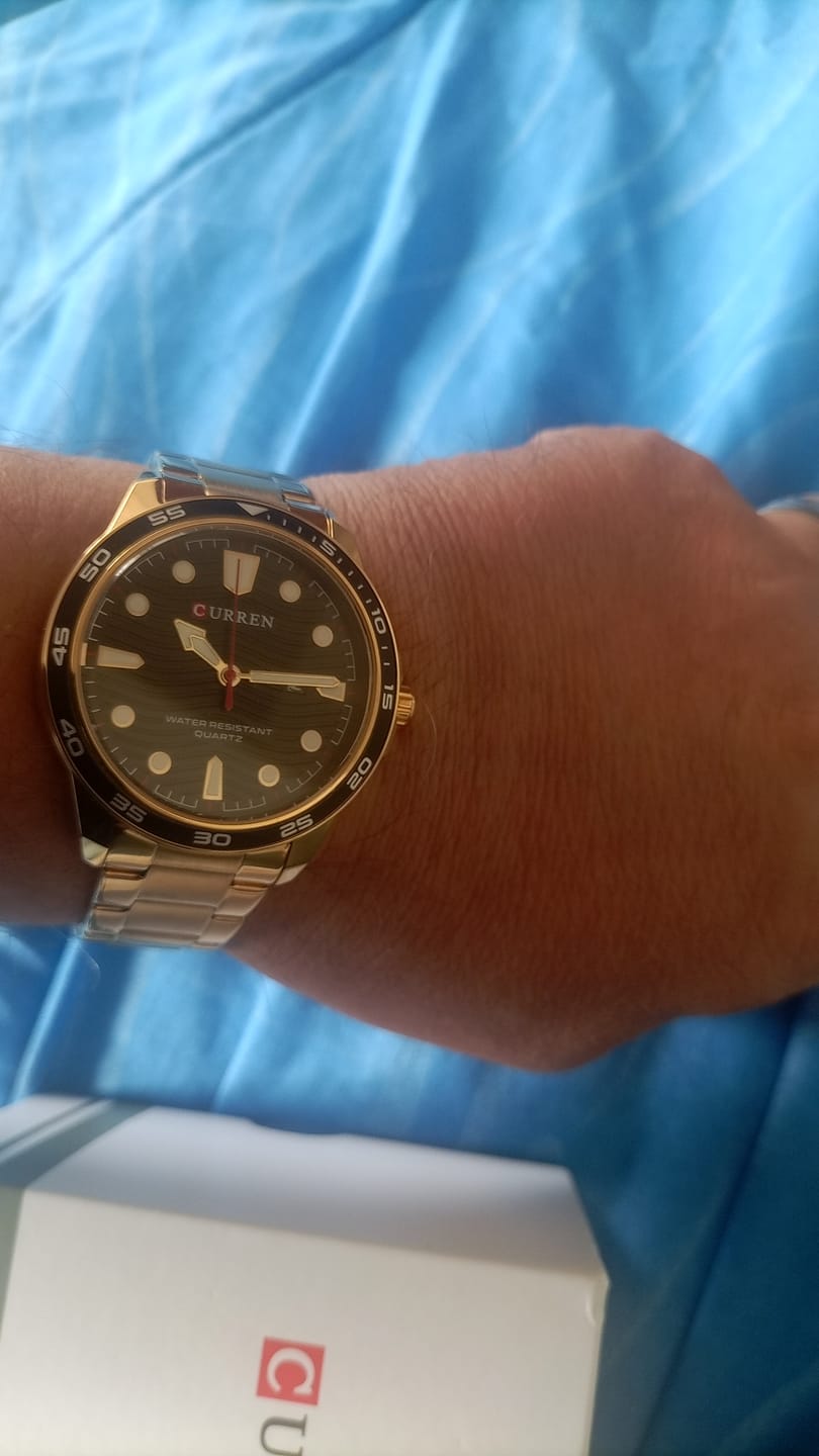 Customer photo review of Curren Ginevra® orologio uomo acciaio