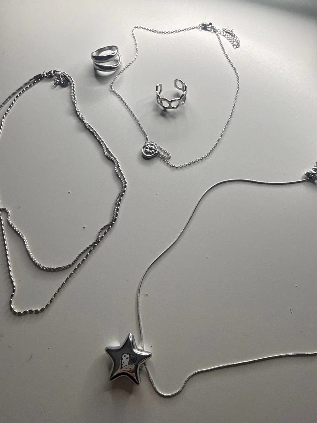 Customer photo review of Lumina Star Necklace