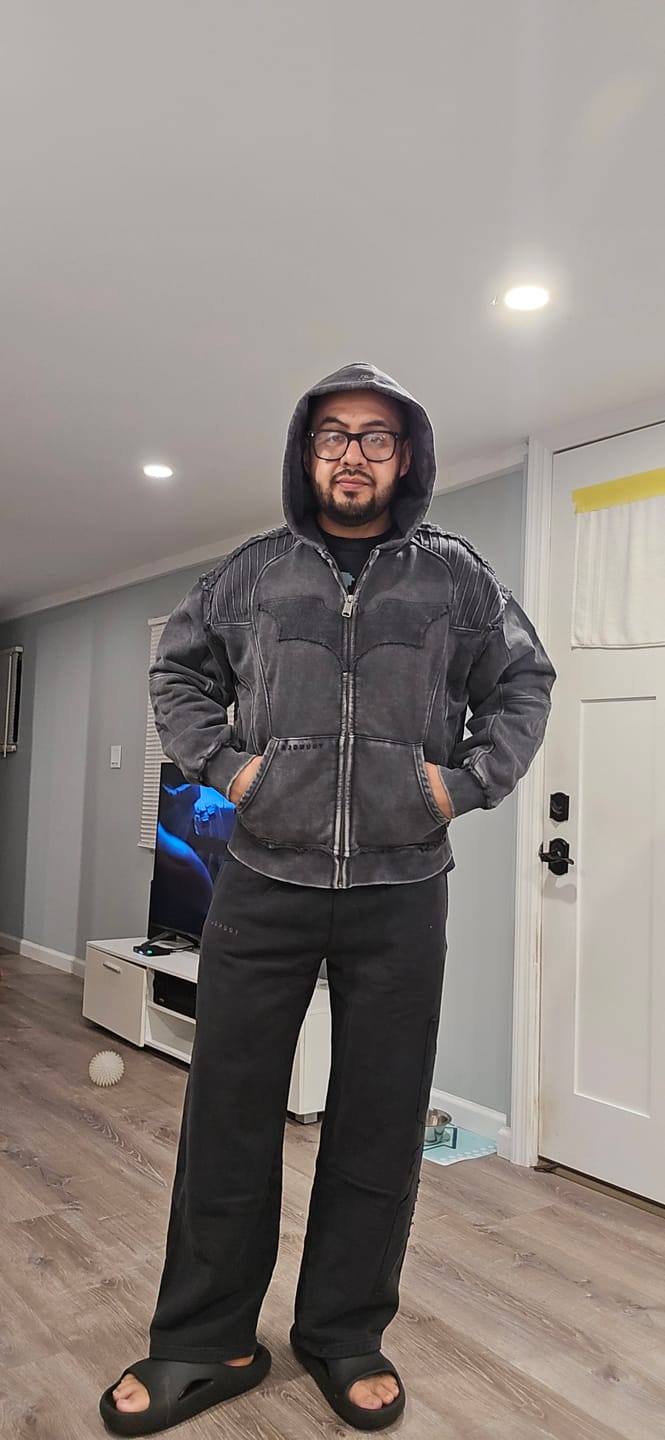 Customer photo review of 5209 - Batman Armored Zip-Ups