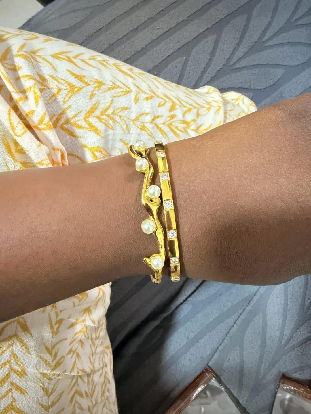 Customer photo review of Stella Flush Bangle
