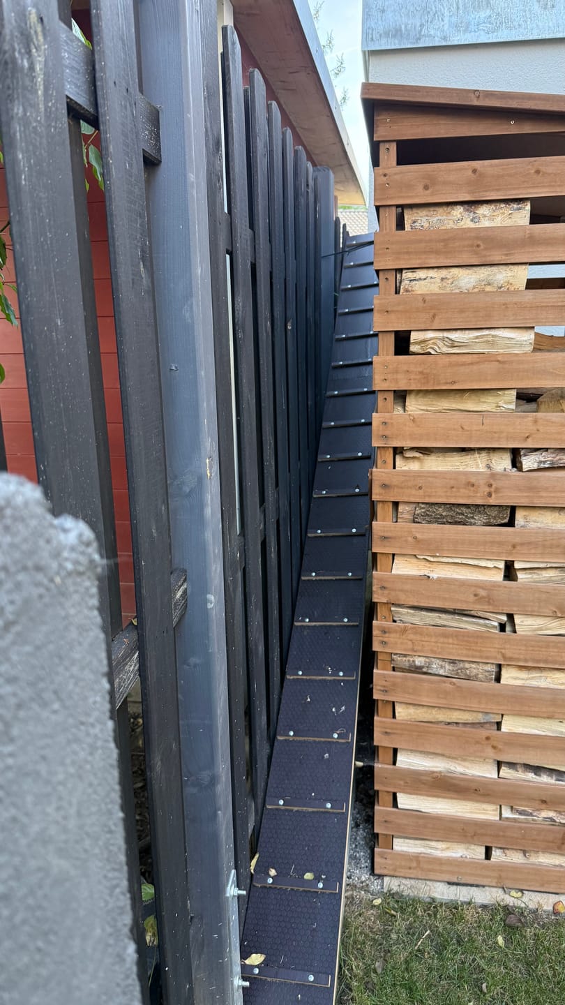 Customer photo review of Elmato Katzentreppe – wetterfest, 1-4 Meter, verschiedene Größen