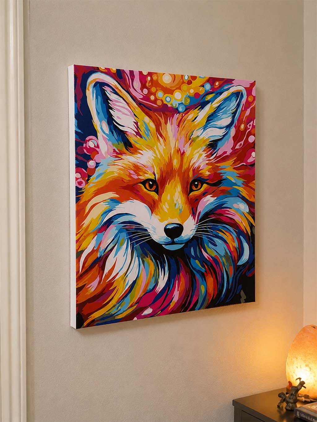 Customer photo review of Renard Coloré Abstrait