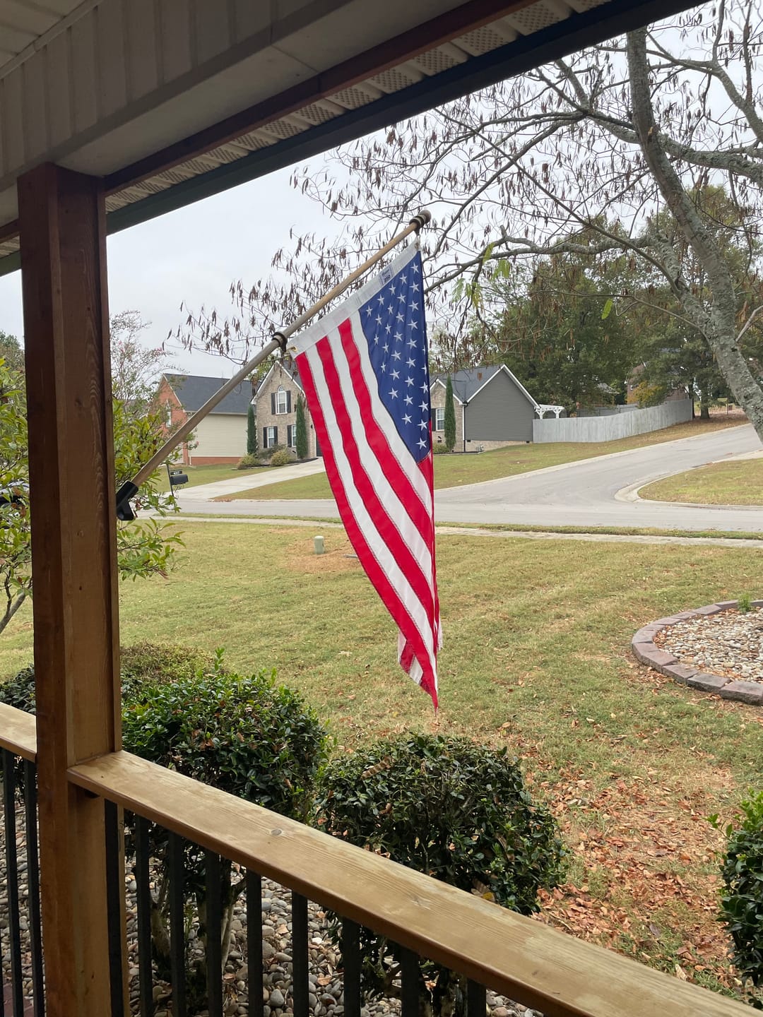 Customer photo review of 3' x 5' American Flag