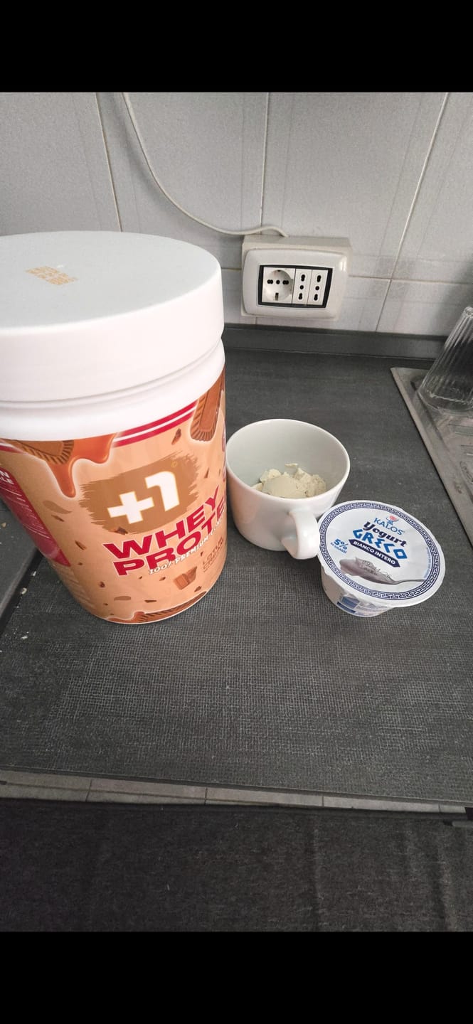 Customer photo review of +1© PREMIUM WHEY PROTEIN (1kg)