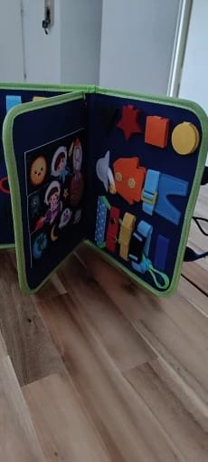 Customer photo review of Micromates™ Montessori Activity Board [8 Page]