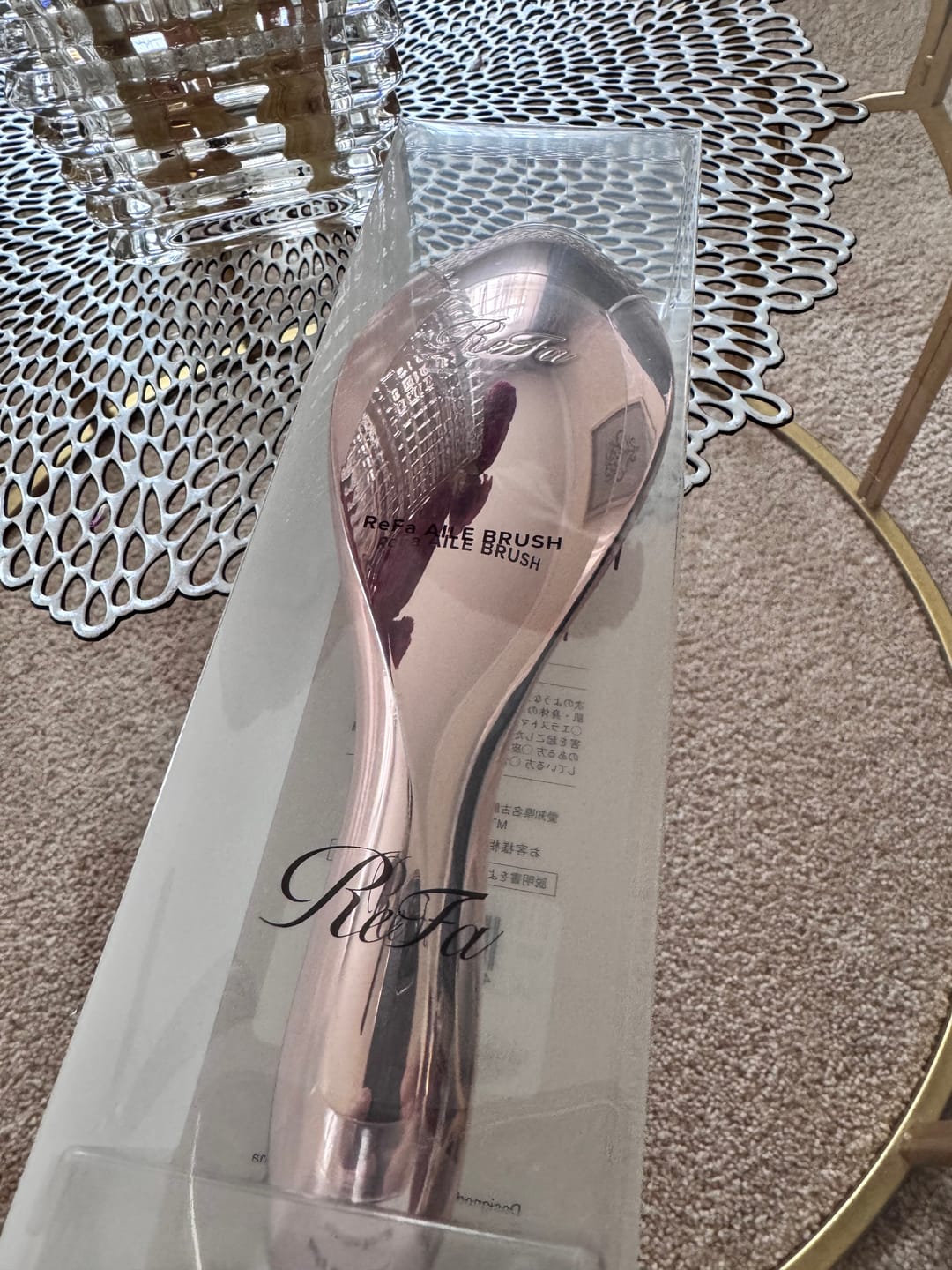 Customer photo review of ReFa Aile Brush