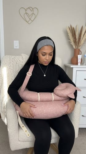 Customer photo review of Nuzzle™ – Comfort Nursing Pillow