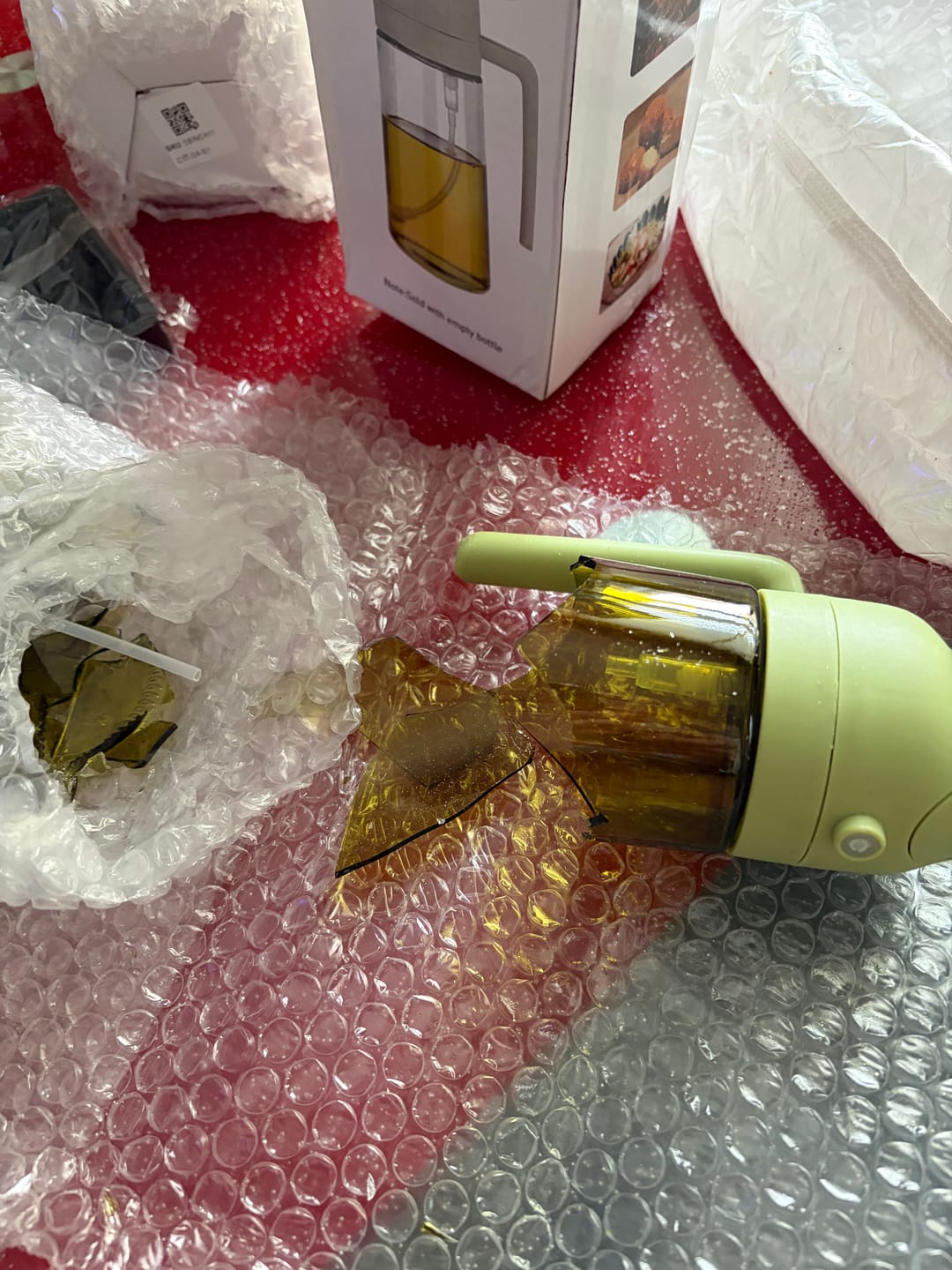 Customer photo review of 2 in 1 Oil Dispenser