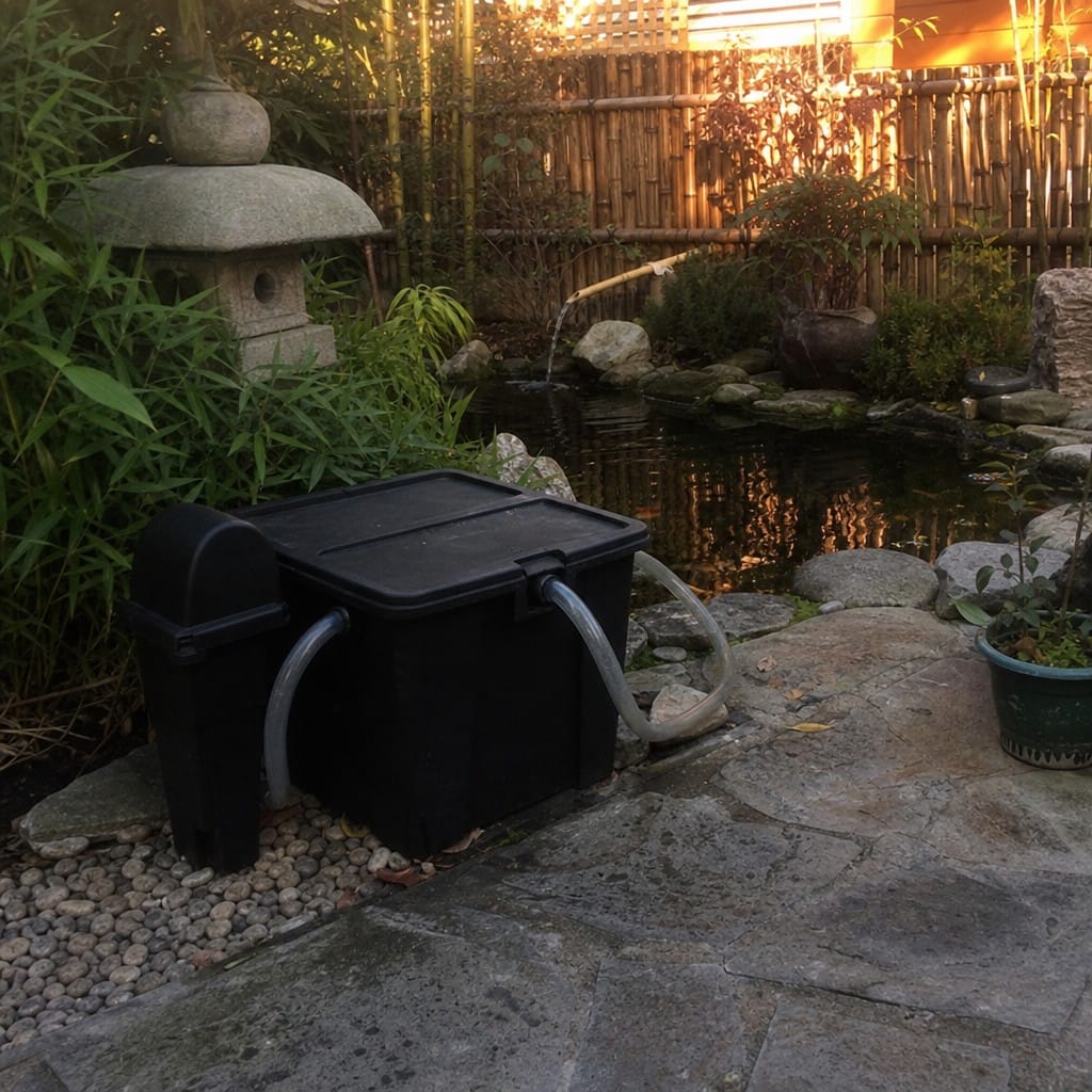 Customer photo review of Pond UV Clarifier UK – Clears Green Water Fast | 5000–15000L