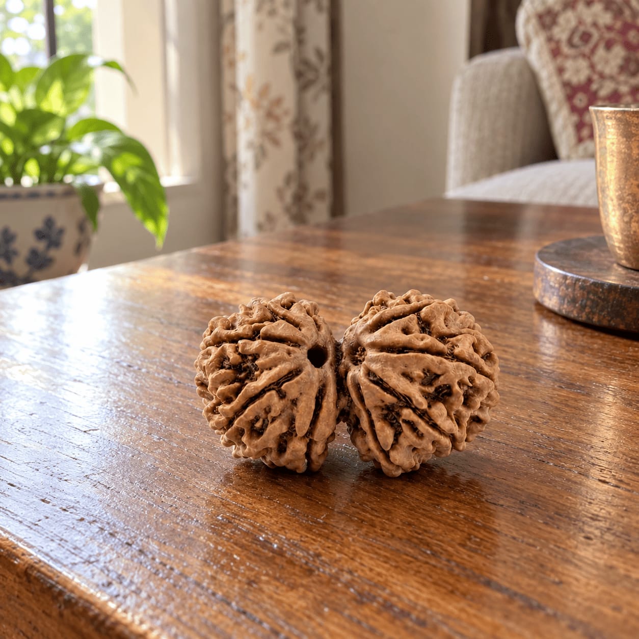 Customer photo review of Gauri Shankar Rudraksha (Nepali)