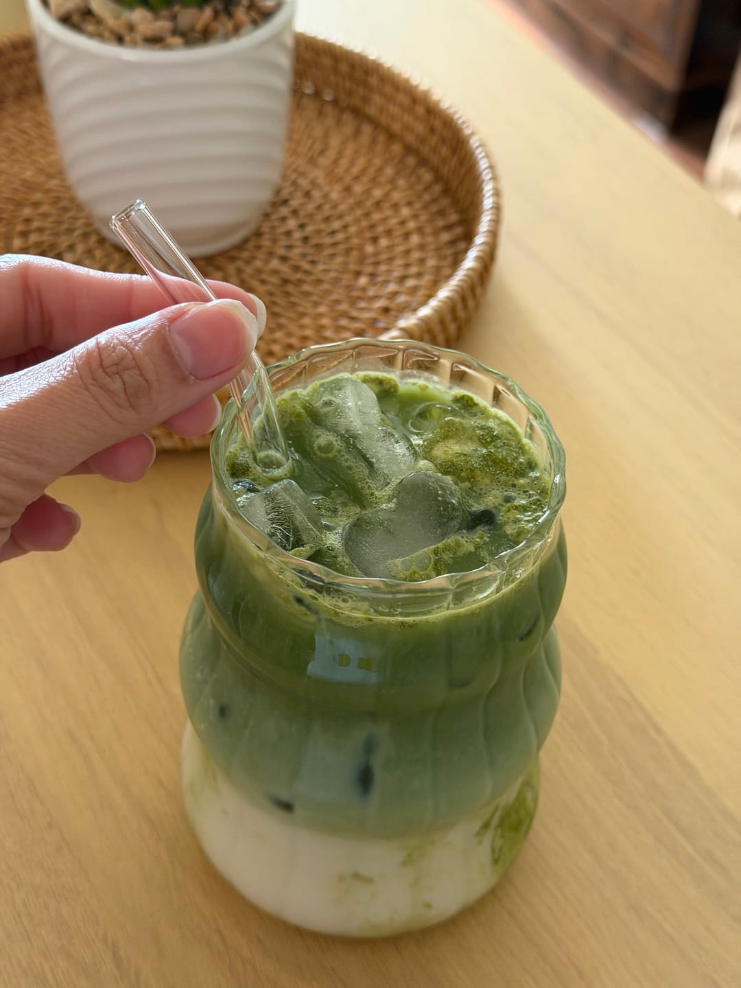 Customer photo review of Organic Matcha Matsu Mini Tea Tin