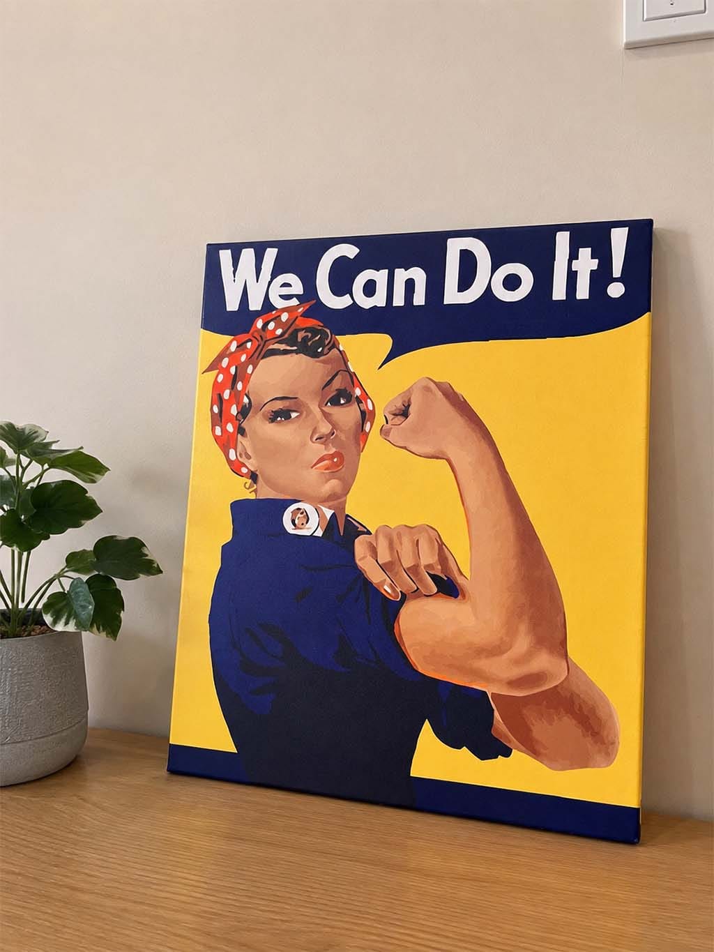 Customer photo review of We Can Do It!