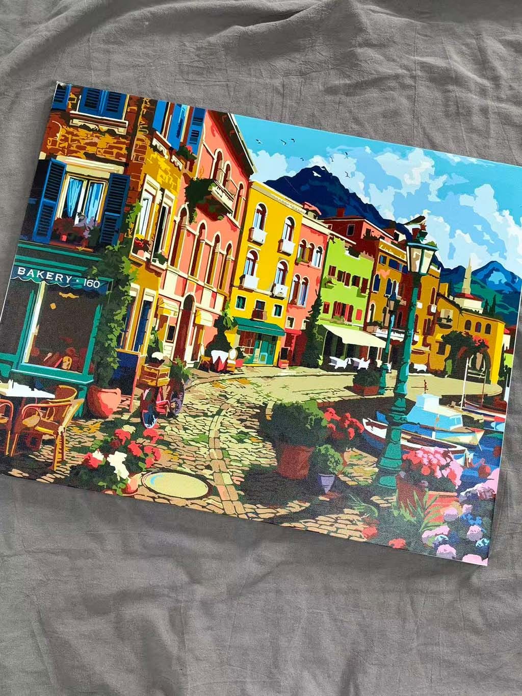 Customer photo review of Journée ensoleillée au port