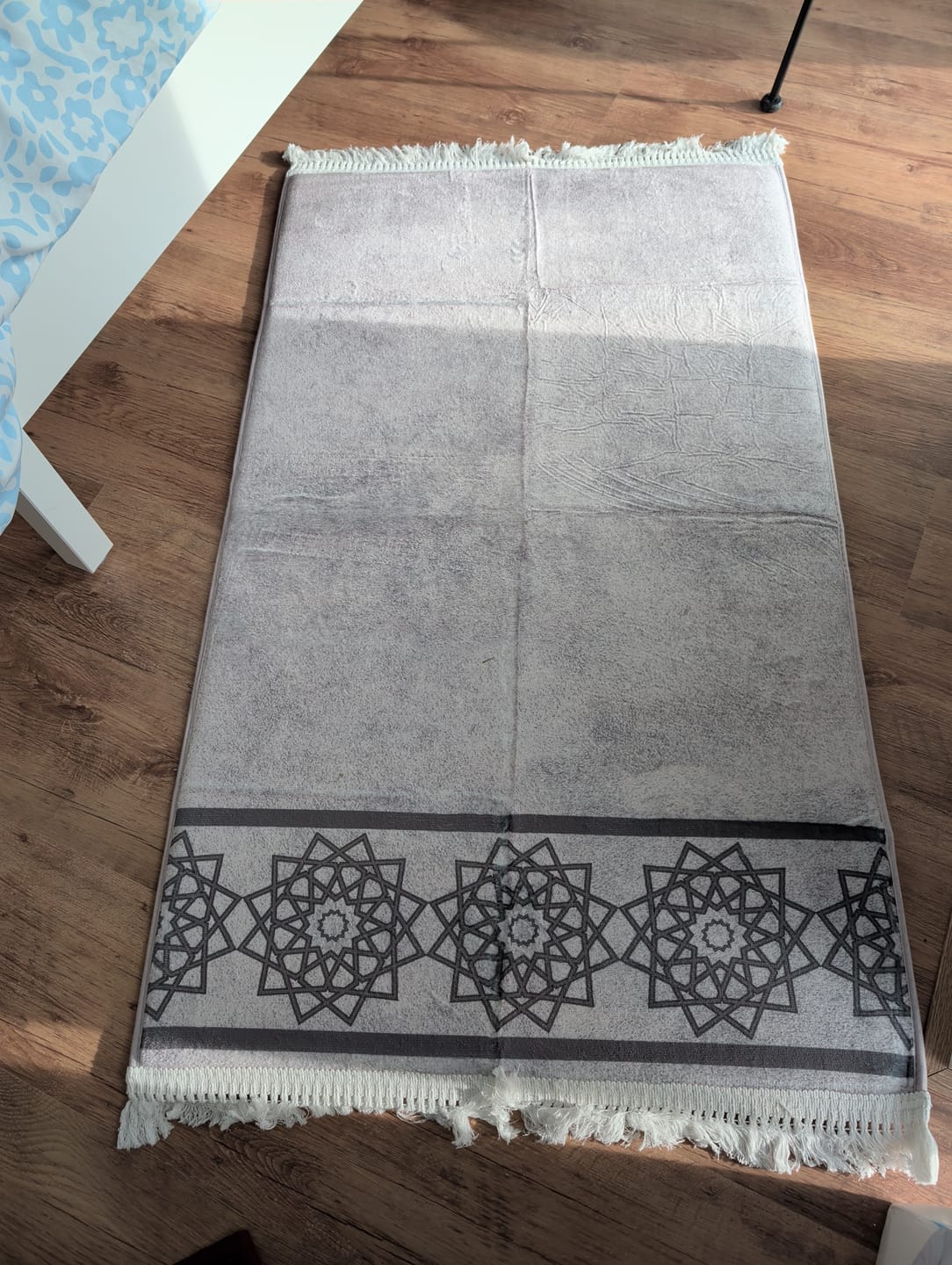 Customer photo review of Al-Fateh Grand Mosque Padded Prayer Mat