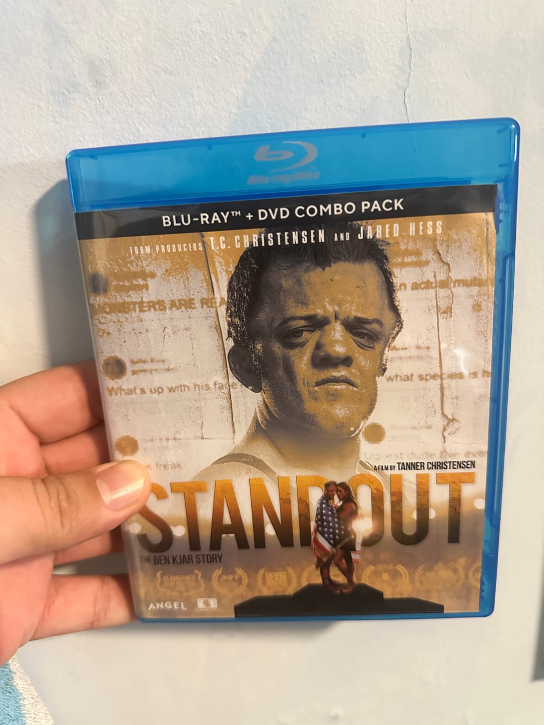 Customer photo review of Standout: The Ben Kjar Story Blu-ray + DVD Combo