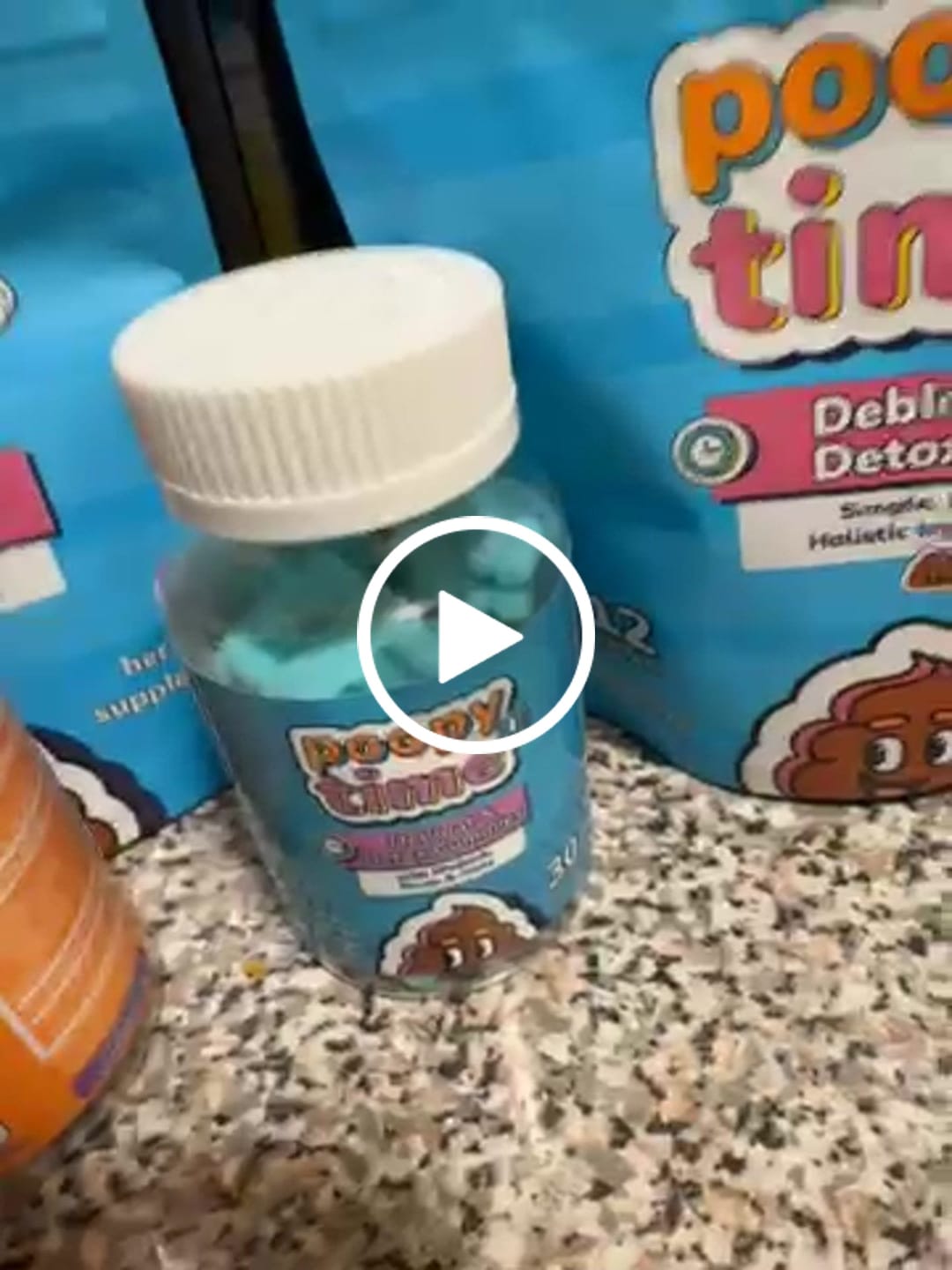 Customer video review of FREE GIFT! Poopy Time Debloat & Detox Gummies