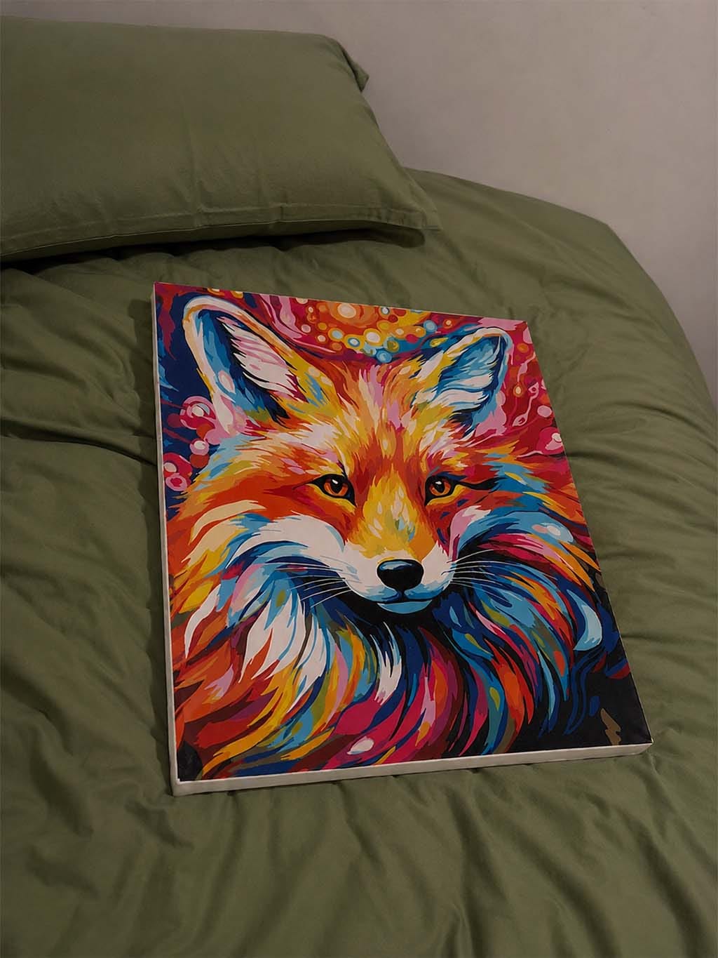 Customer photo review of Renard Coloré Abstrait