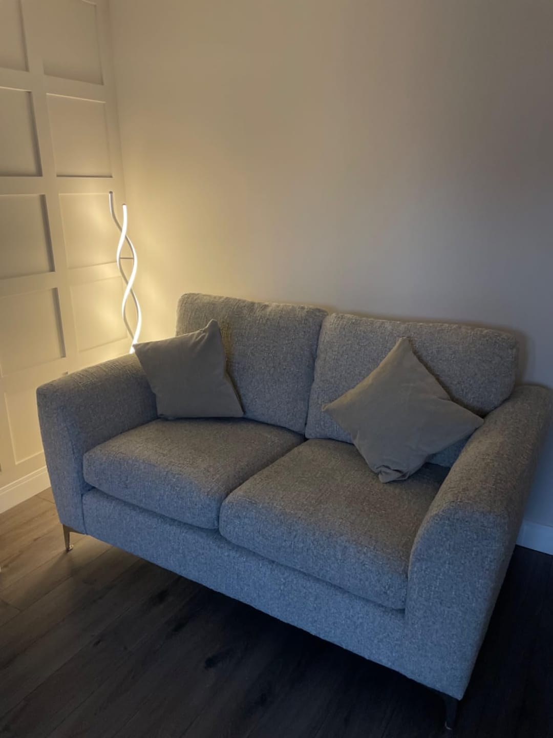 Customer photo review of LED Floor Lamp with Curved Light Strips