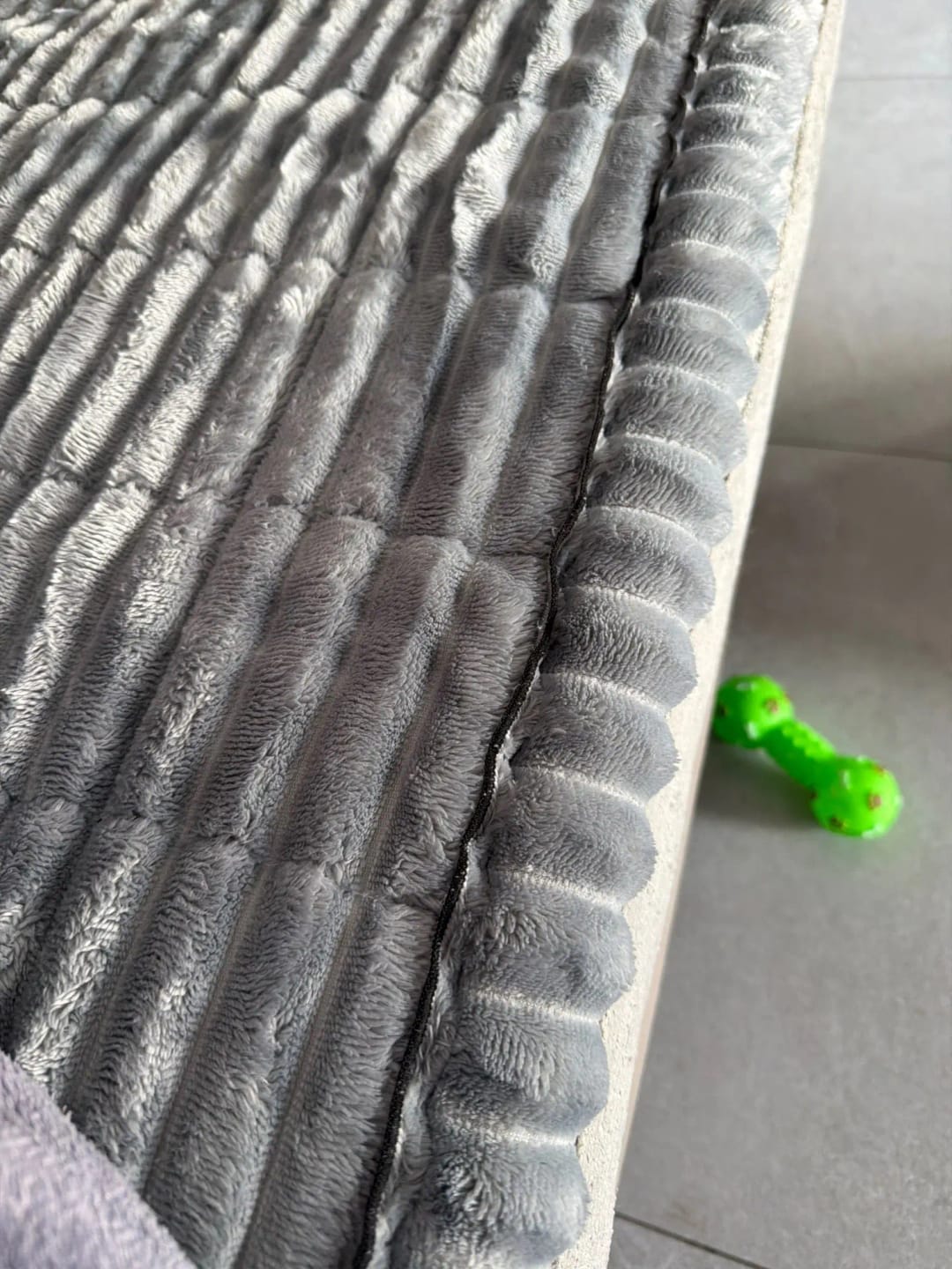Customer photo review of Non Slip Couch Cover for Dogs and Cats