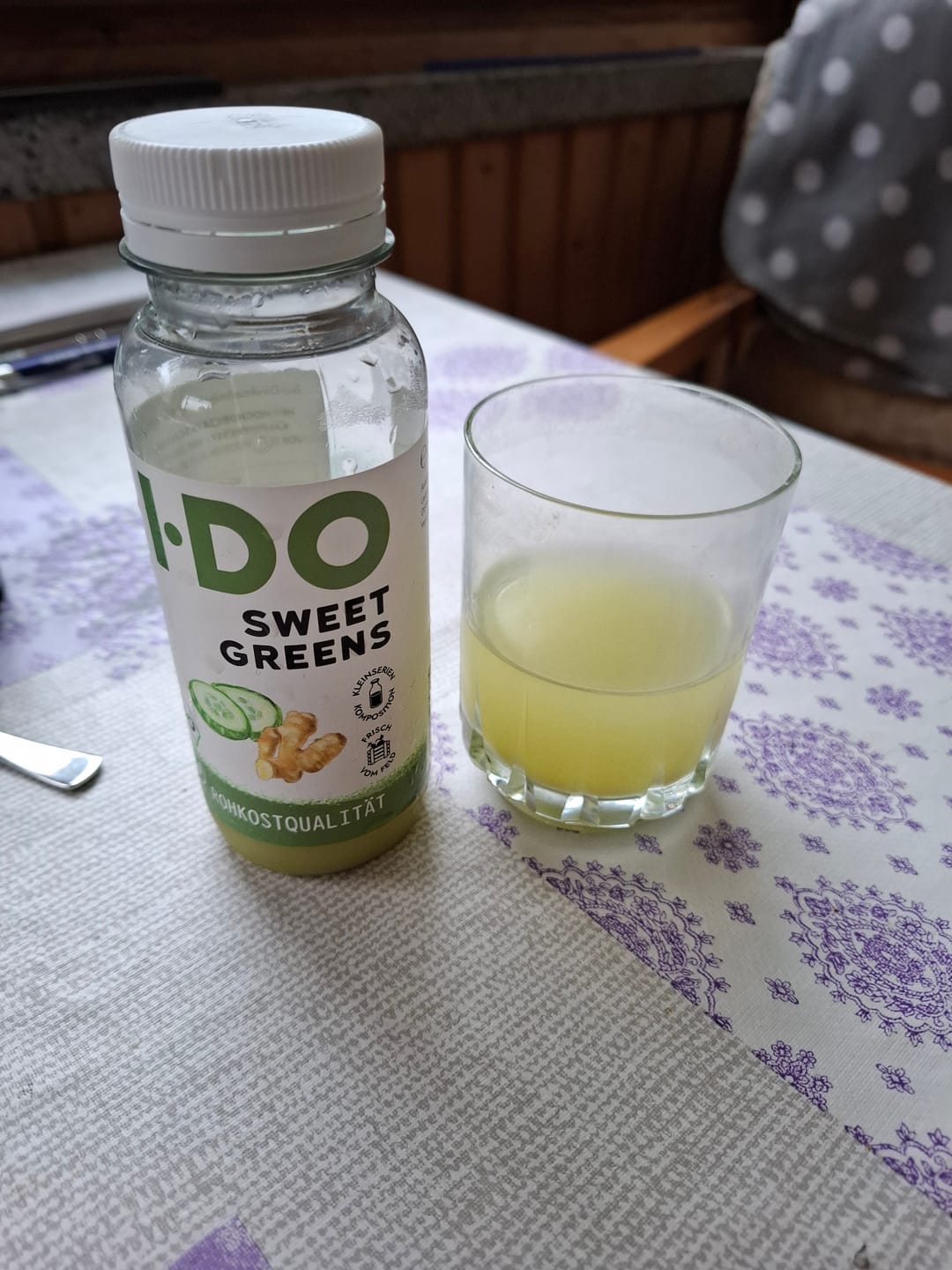 Customer photo review of *Sweet Greens (240 ml) - Bio