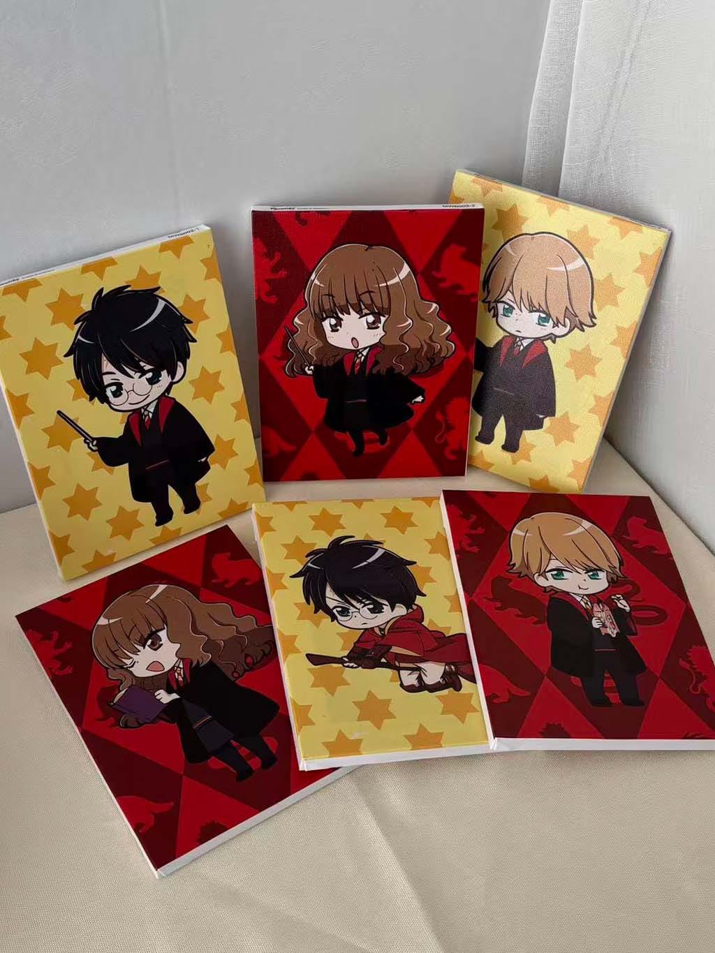 Customer photo review of Mini Peinture par numéros 15x20cm (6 pièces) - Le Trio de Gryffondor de Harry Potter