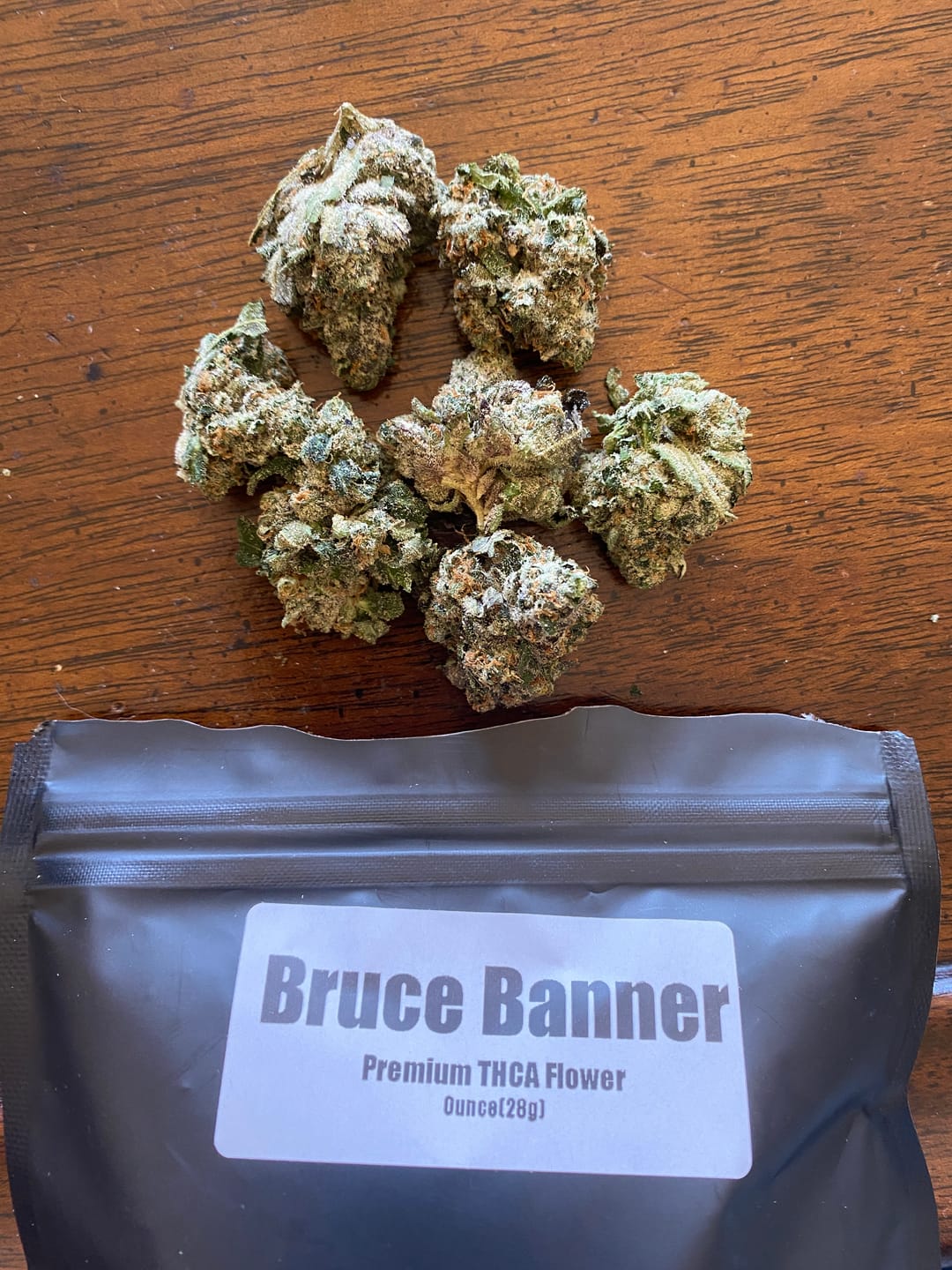 Customer photo review of If Bruce was Blue Bundle - 2 oz THCA (Premium & Exotic)