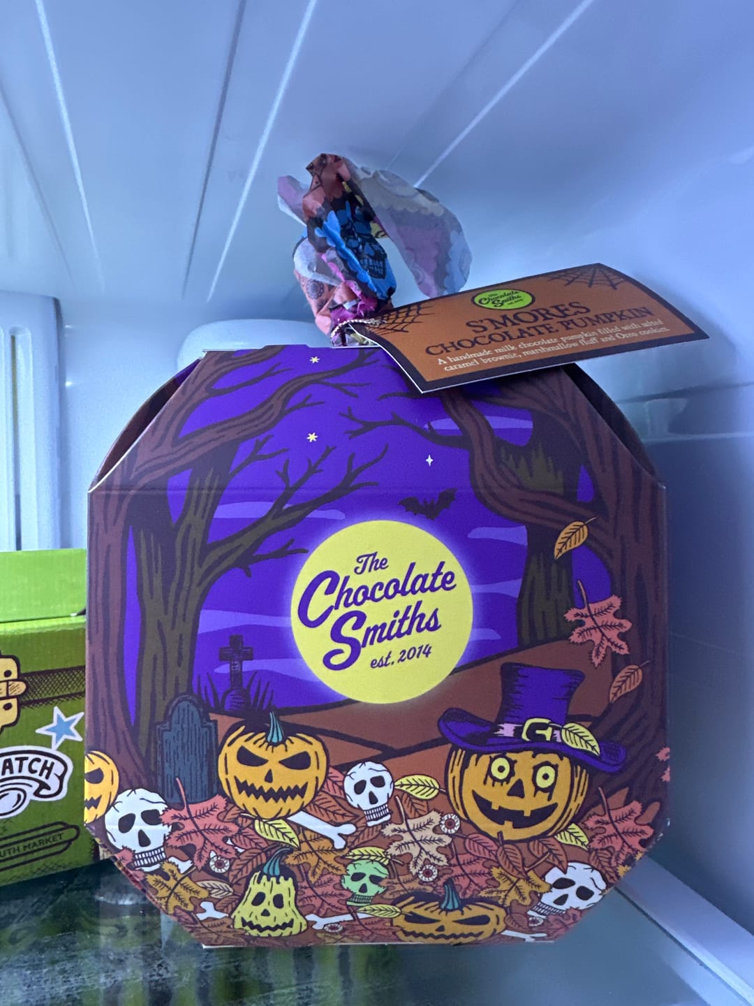 Customer photo review of S'mores Chocolate Pumpkin 550g