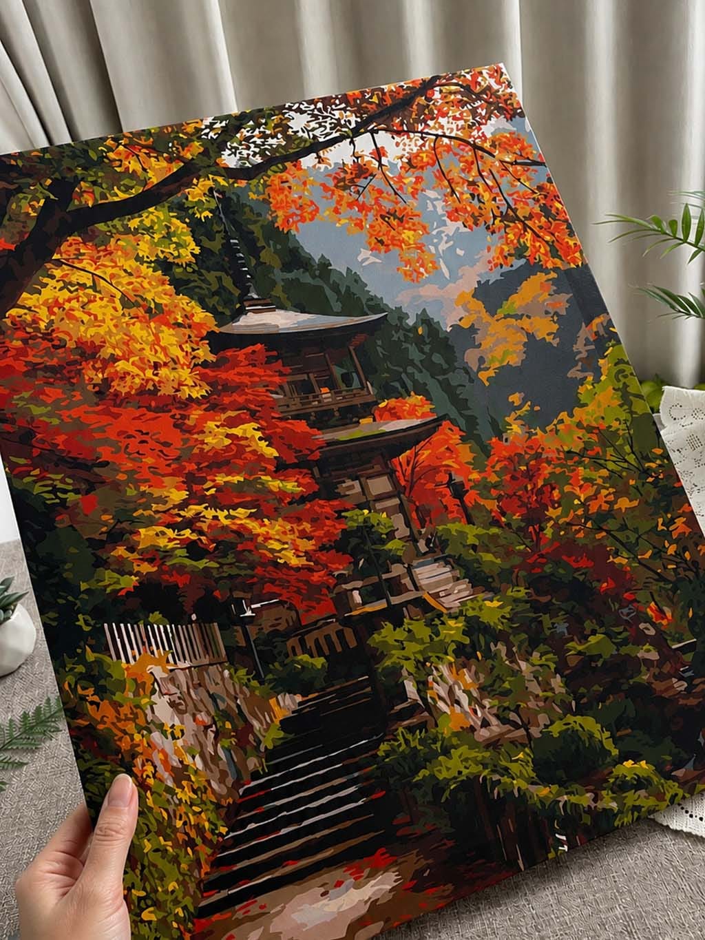 Customer photo review of Pagode japonaise en automne