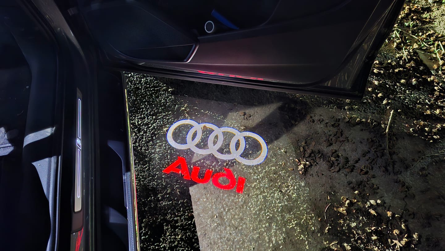 Customer photo review of AUDI DOOR LIGHTS