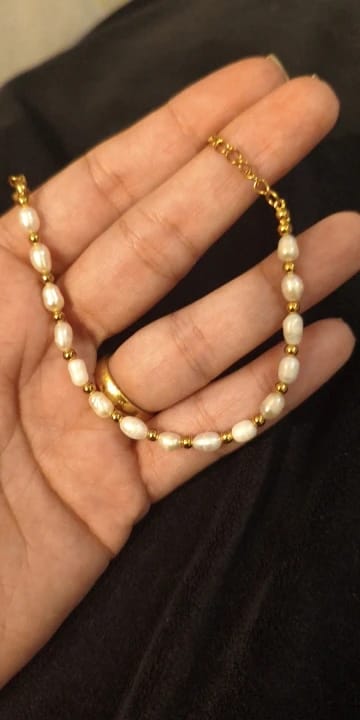 Customer photo review of Pure Pearl Bracelet