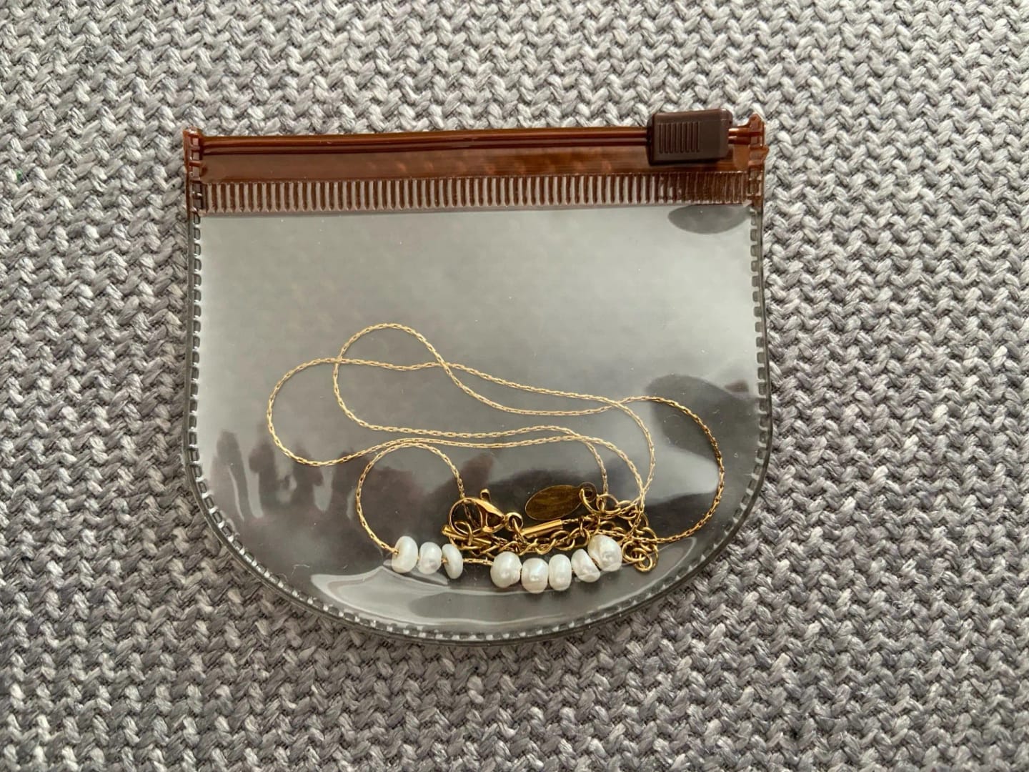 Customer photo review of Chic Loom Natural Pearl Necklace