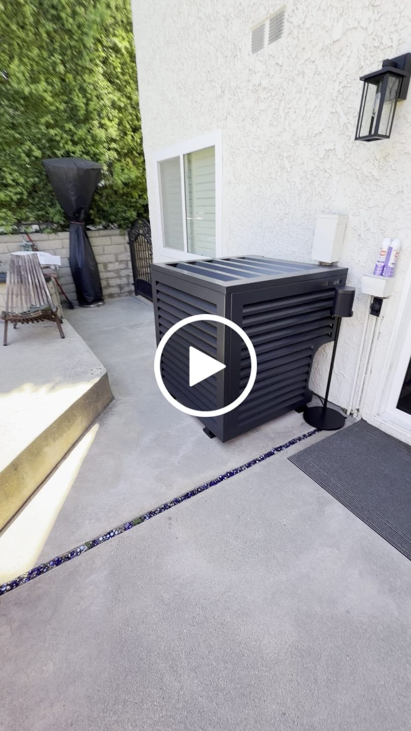 Customer video review of Central AC Cover - Black