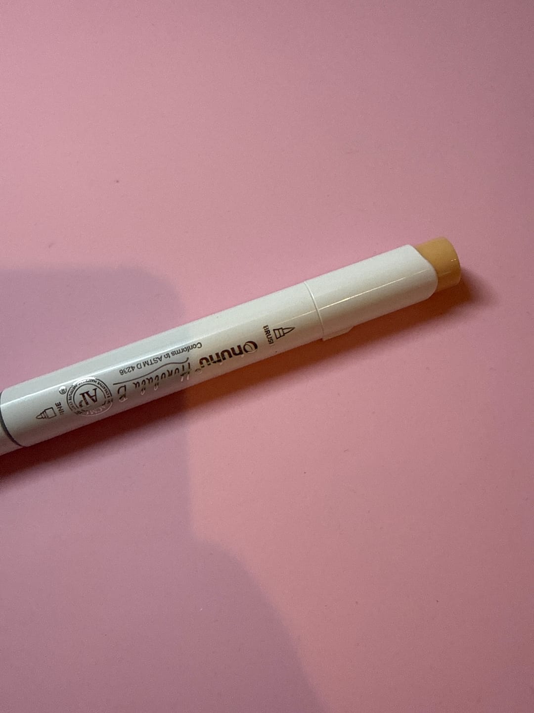 Customer photo review of Ohuhu Honolulu E490 / Y412 Individual Marker, Brush & Chisel