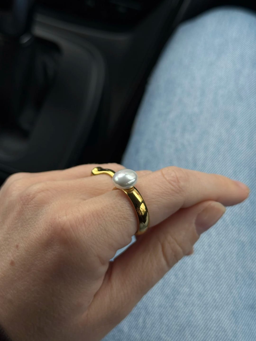 Customer photo review of Aura Pearl Band