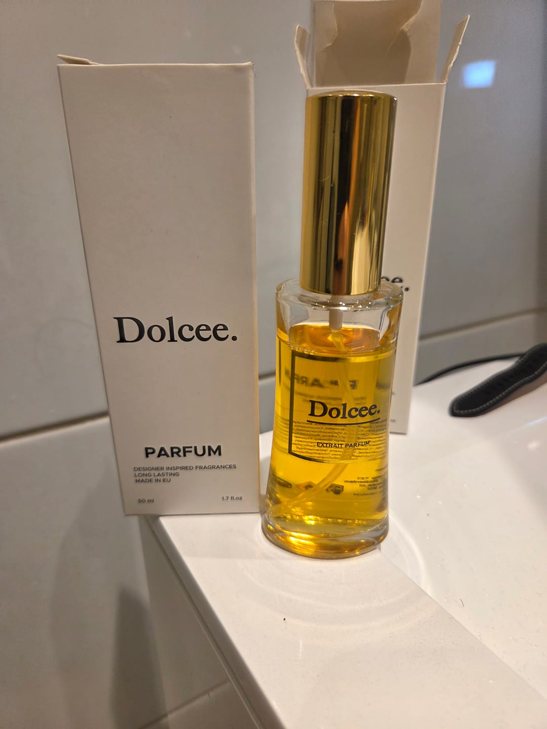 Customer photo review of 3X50ML Parfum set