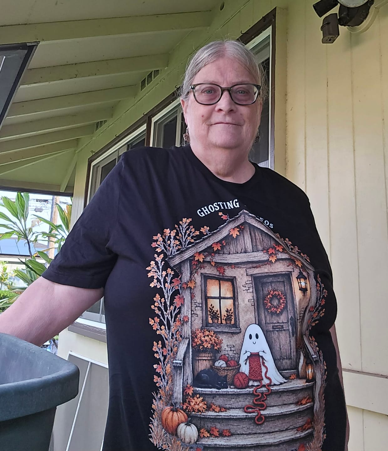 Customer photo review of Ghosting My Unfinished Projects T-shirt
