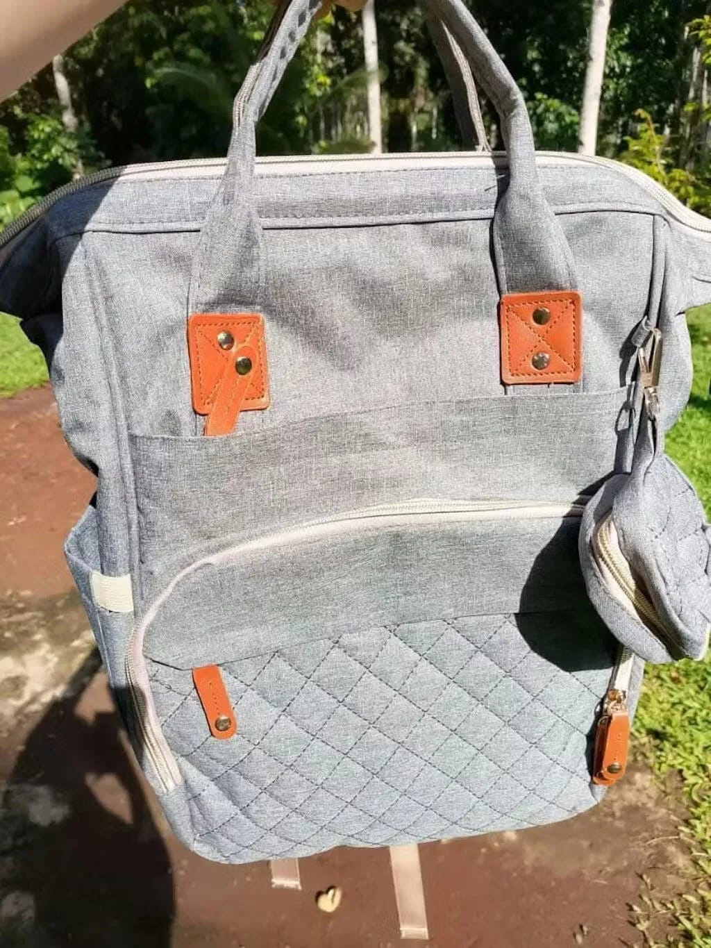 Customer photo review of PilleKuckó™ - a fekvőhellyé nyitható pelenkázótáska