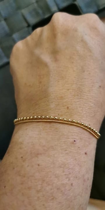 Customer photo review of Ocean Breeze Bracelet