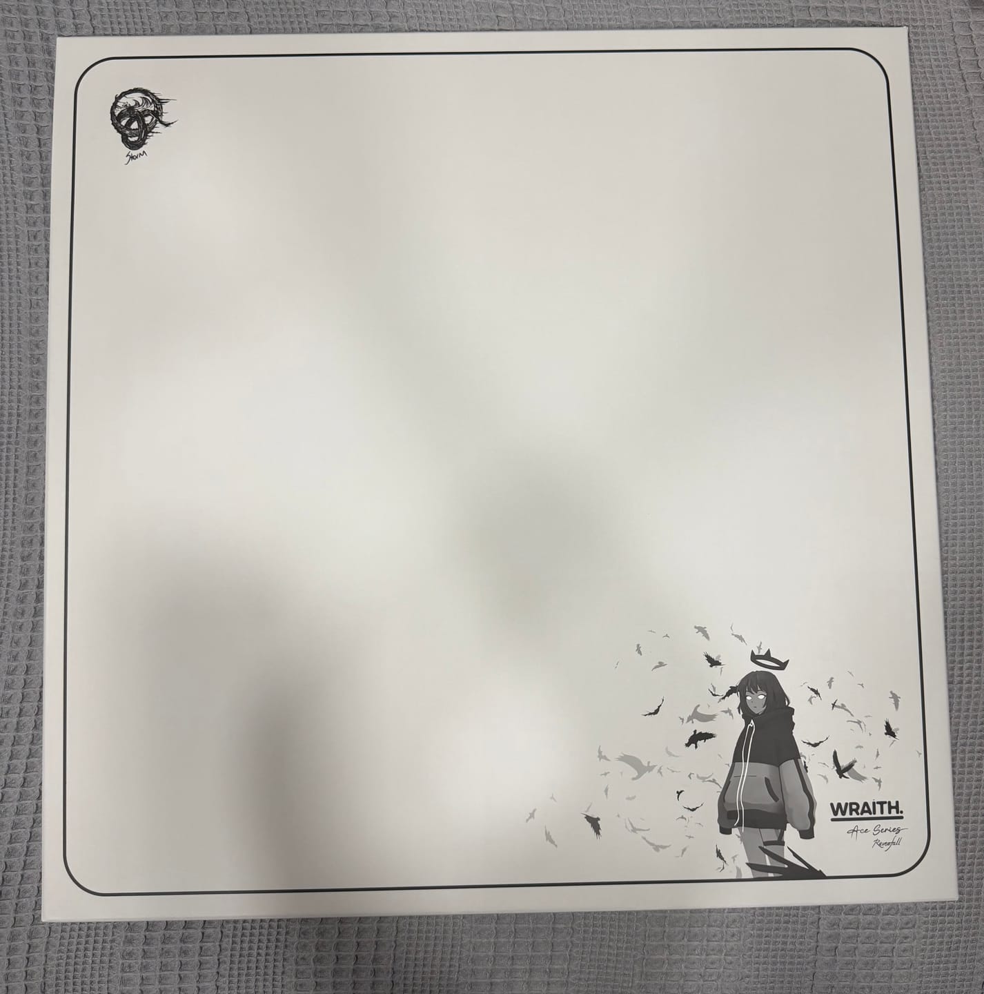 Customer photo review of Wraith Ace Series [Ravenfall] Limited Edition Poron Mousepad