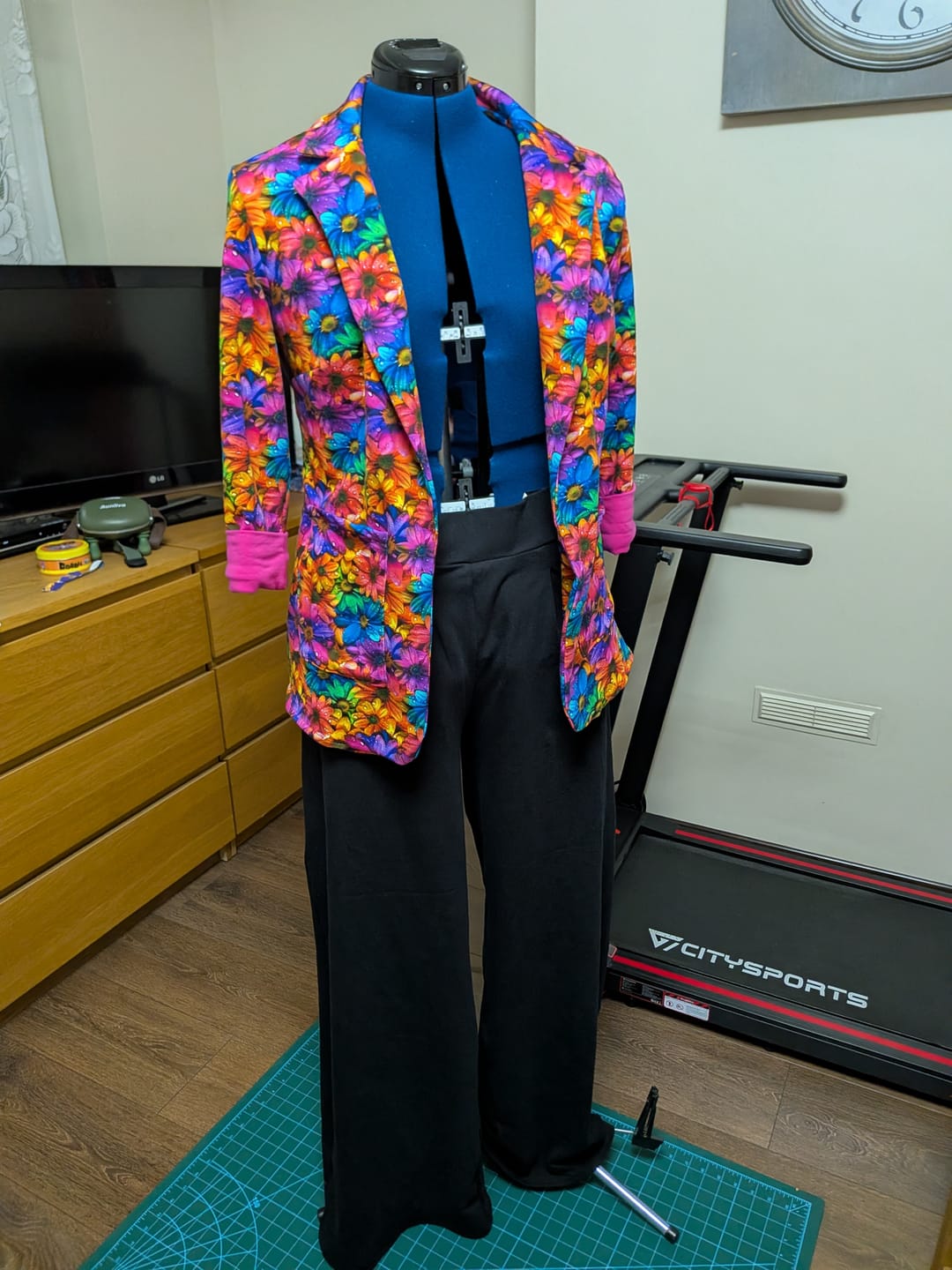 Customer photo review of Plain Cotton Jersey Fabric