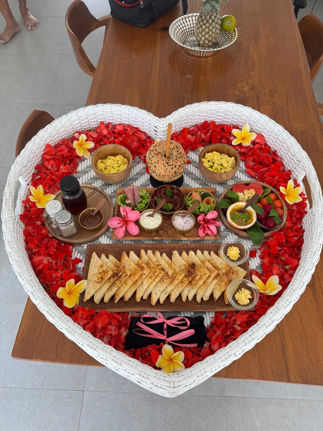 Customer photo review of BYOB - Build Your Own Breakfast - Custom Tray in Bali