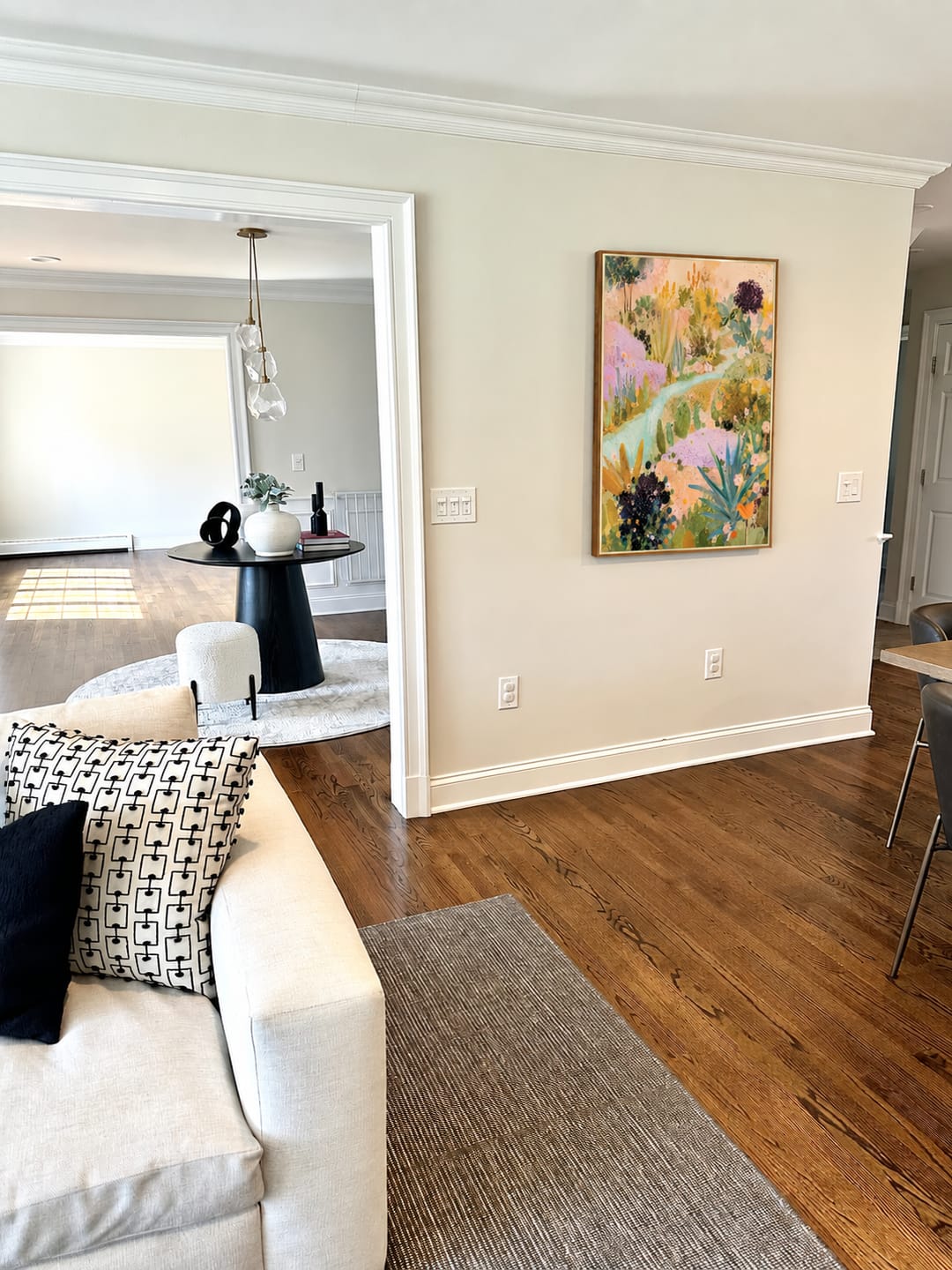 Customer photo review of Wildflower Path Floral Wall Art