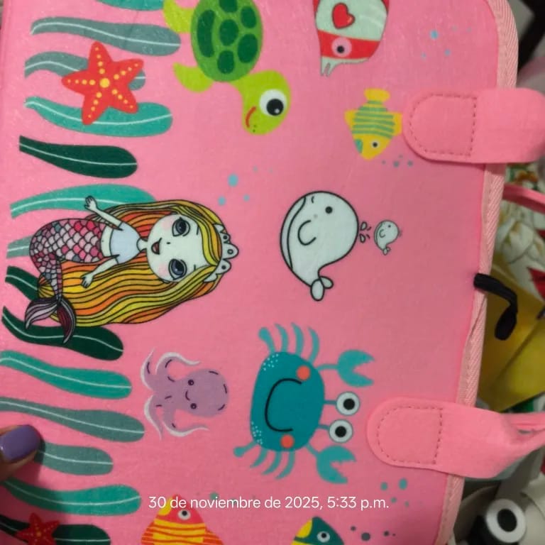 Customer photo review of Micromates™ Montessori Activity Board [8 Page]