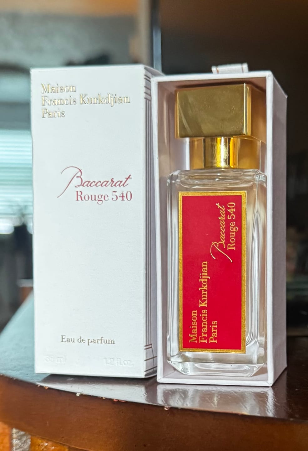 Customer photo review of Baccarat Rouge 540