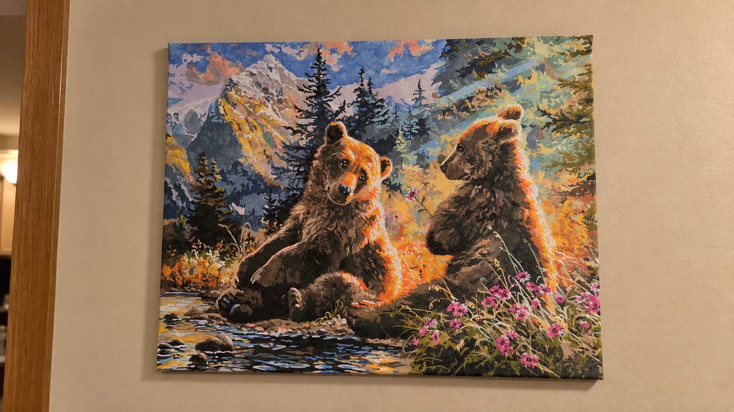 Customer photo review of Couple d'ours