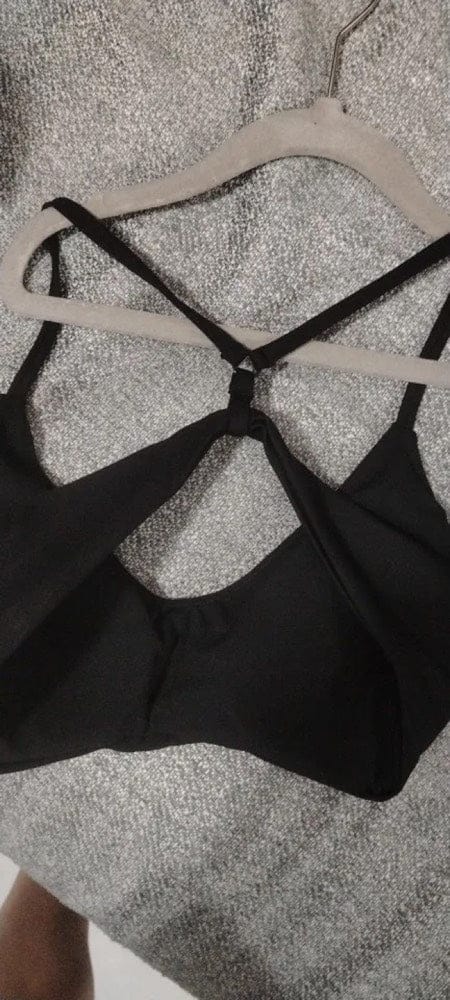 Customer photo review of Racerback Smoothing Bralette