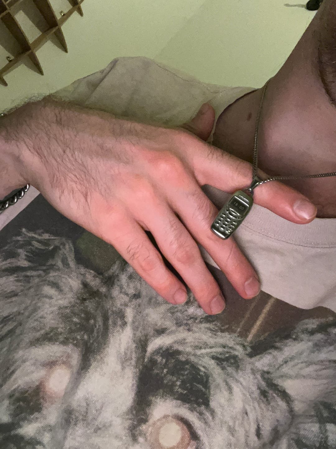 Customer photo review of XL Phone Pendant