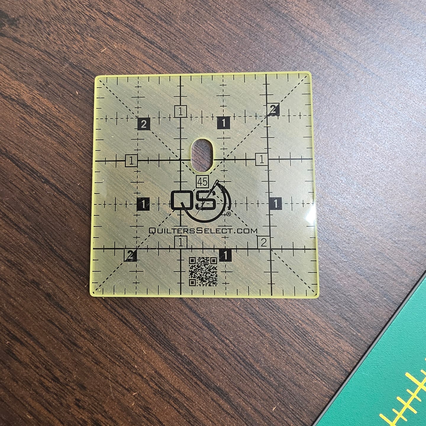 Customer photo review of Quilters Select Non-Slip Rulers - Small