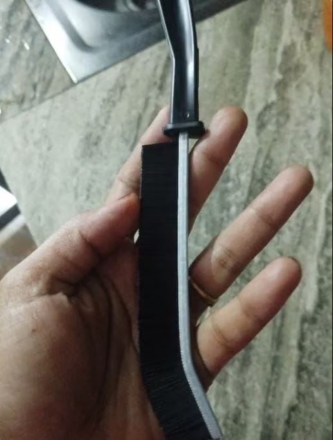 Customer photo review of Multipurpose Gap Cleaning Brush Set | For Bathroom, Kitchen, Window, Tiles